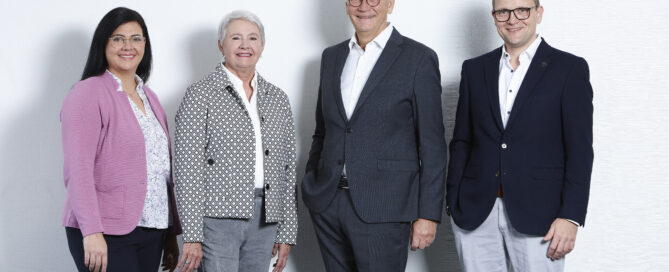 v.r. Sascha Keller, Wolfgang Beck, Vera Beck, Amelie Keller geb. Beck